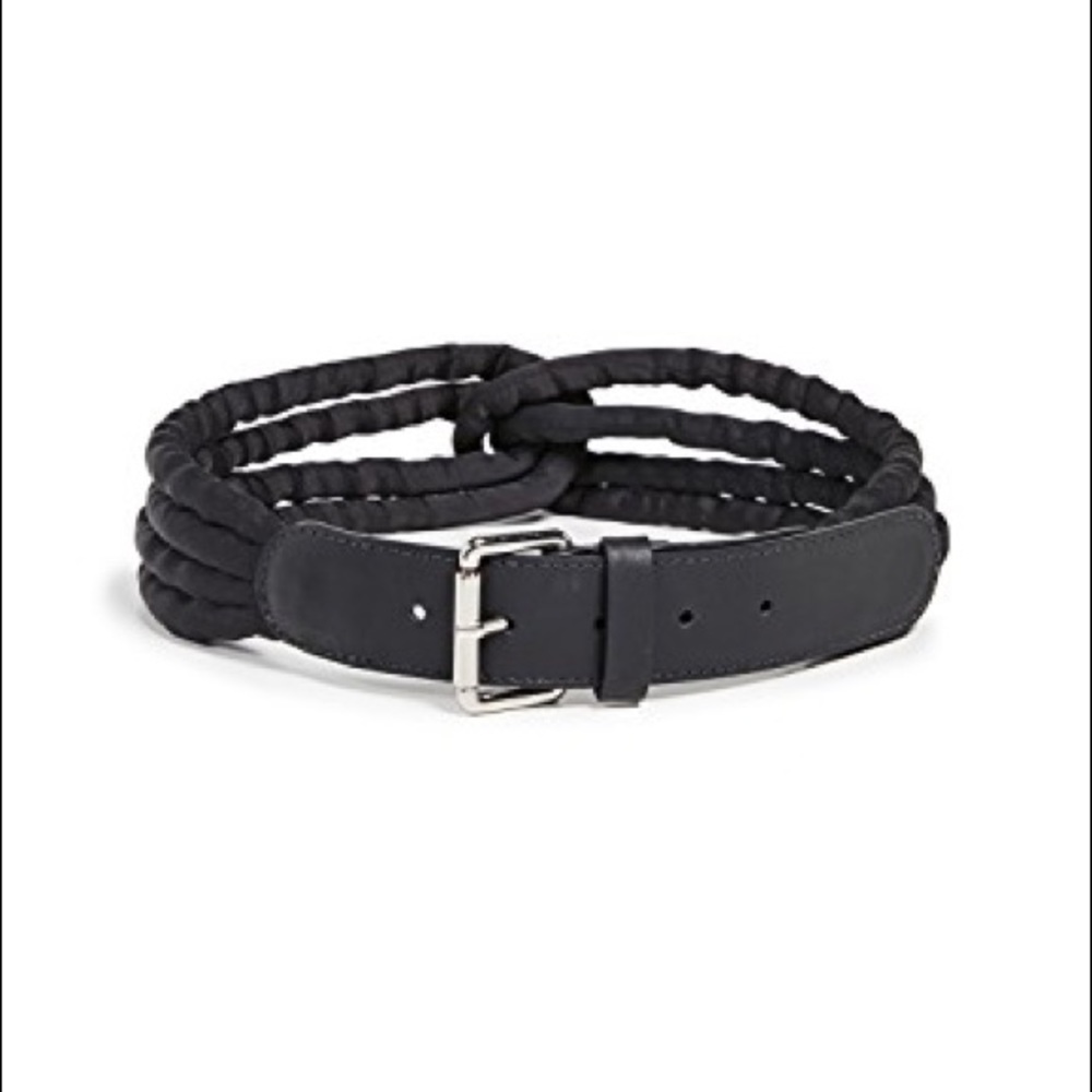 Rachel Comey Twist Belt in Black